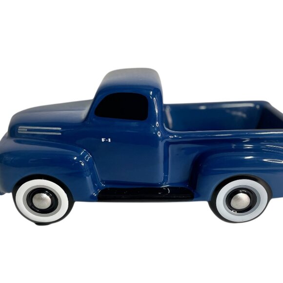 Teleflora ‘48 Ford Pickup Planter - Charming Ceramic Replica for Reusable Plant - Picture 5 of 11